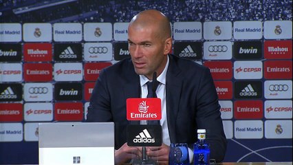 19e j. - Zidane : "Très content de Bale"