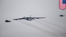 US deploys B-52 bomber over South Korea city just 60 miles from border in response to North's nuclear test