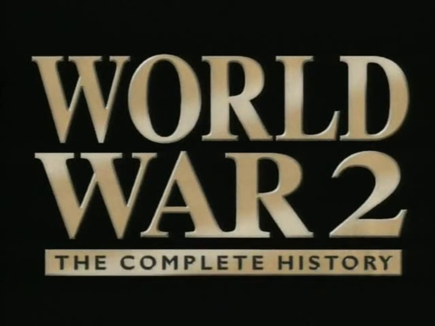 World War 2 : The Complete History – Documentary – S1, Ep2 – The End of Illusion