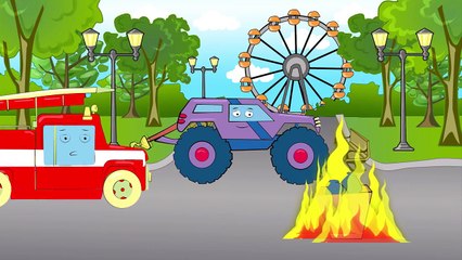 ✔ Мультики Все Серии Подряд. Монстр Трак и Эвакуатор помогают машинкам - Compilation for kids ✔