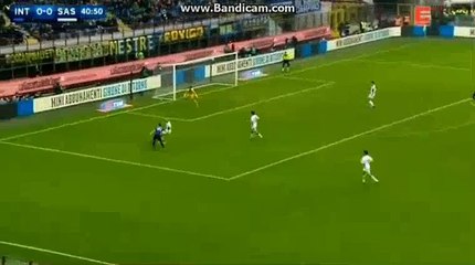 Brezovic Incredible Skills & Pass Inter 0-0 Sassuolo 10-01-2016