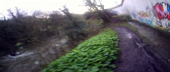 MTB junto al río Tolka (10/01/2016)