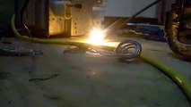 SOLID STATE TESLA COIL MELTS THE TUNGSTEN FILAMENT