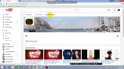 How to Check Most Viewed videos  on your YouTube Channel in Hindi/Urdu