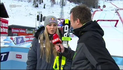 Lindsey Vonn Interview 73rd WIN
