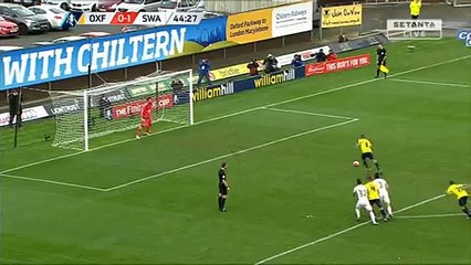 Liam Sercombe Goal Oxford Utd 1-1 Swansea - 10-01-2015 FA Cup
