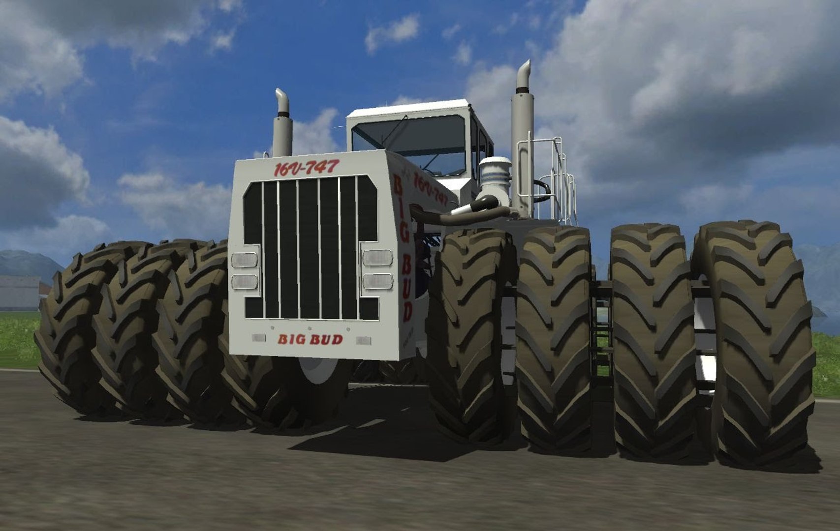 big bud model tractor