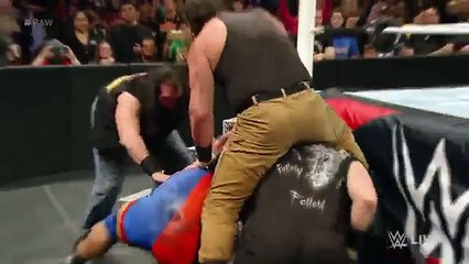 Die Wyatt Family macht Big Show und Ryback dem Erdboden gleich  Raw (4 Januar 2016 )