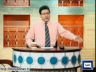 Highest Watched Show of Azizi as Tariq Aziz in Hasb e Haal 2015