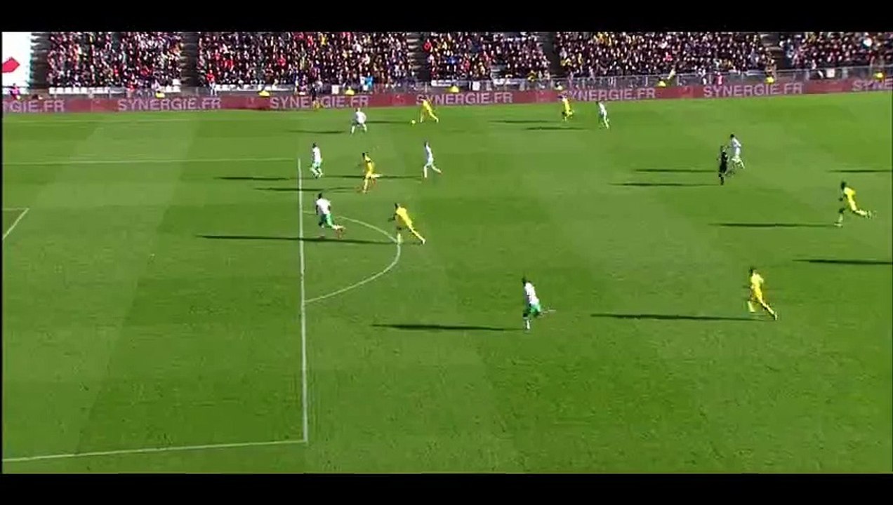 Johan Audel Goal - Nantes 1-1 St Etienne - 10-01-2016