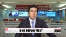 S. Korea, U.S. deploy B-52 strategic bomber over Korean Peninsula
