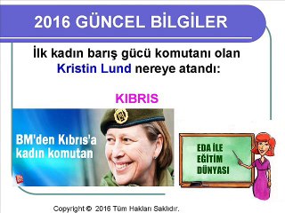 2016 KPSS Çalışması