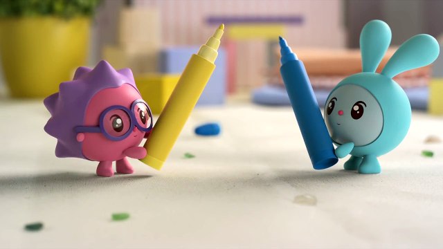 Малышарики Фломастеры (3 серия). Новый развивающий мультфильм для малышей