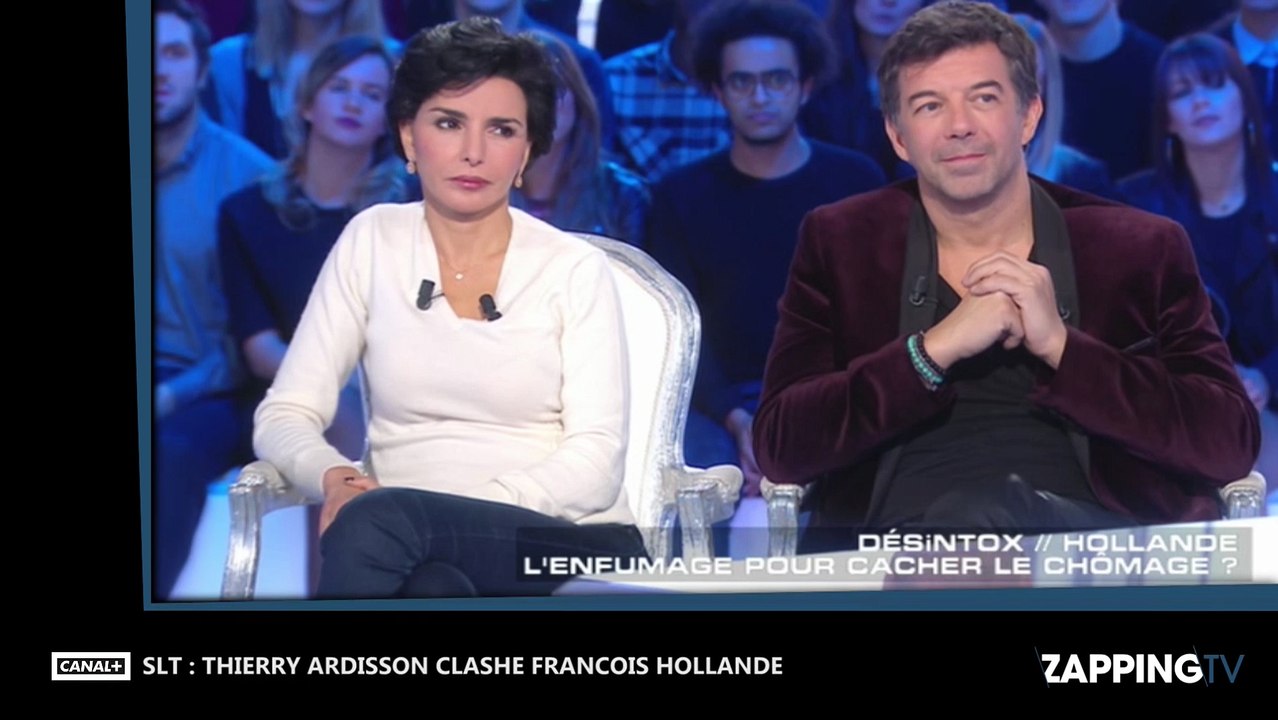 SLT : Thierry Ardisson dérape et attaque sévèrement François Hollande (Vidéo)