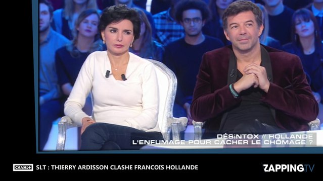 SLT : Thierry Ardisson dérape et attaque sévèrement François Hollande (Vidéo)