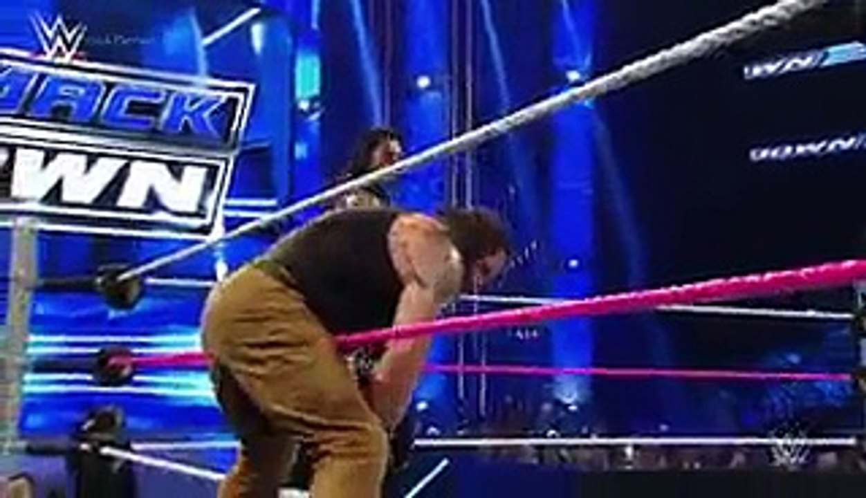Roman Reigns & Randy Orton vs Bray Wyatt & Braun Strowman - WWE SmackDown Oct-8-2015 - Video Dailymotion