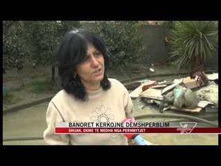 Shijak, dëme të mëdha nga përmbytjet - News, Lajme - Vizion Plus