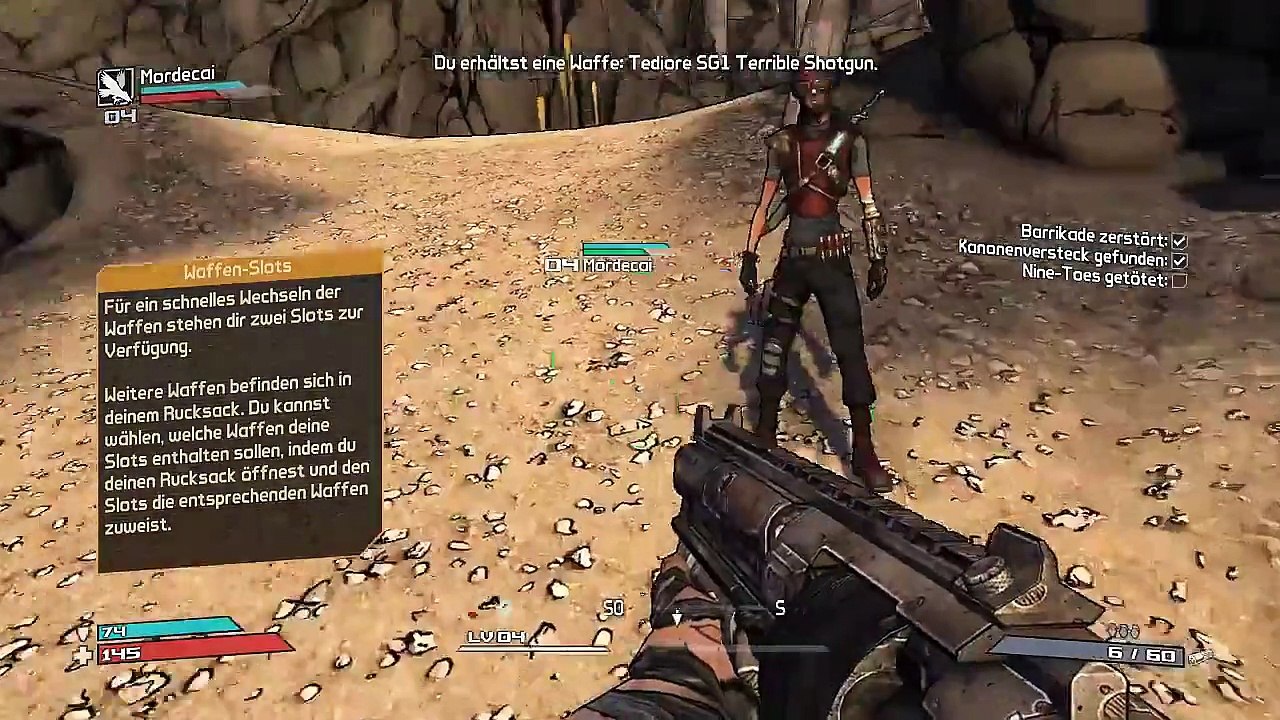 Borderlands 1 #03 Nine Toes mit den 3 Eiern! [GERMAN_HD] Let’s Play Borderlands 1 (720p)