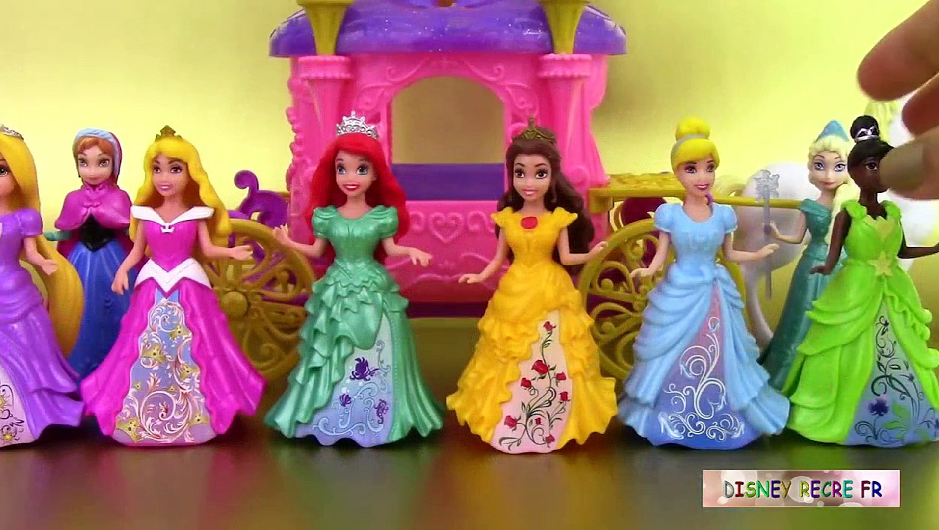 8 Play Doh Magiclip Disney Princesses Pâte à modeler Poupées Magic Clip -  Vidéo Dailymotion