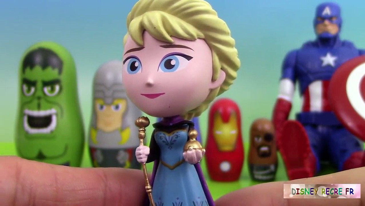 Marvel Avengers Poupées Gigognes Sachets Surprise ♥ Marvel Avengers Nesting Dolls Stacking Cups