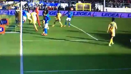 Frosinone Calcio vs SSC Napoli - Goal Raúl Albiol 0-1 - Serie A - 100116