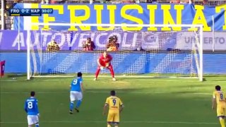 Gooal Gonzalo Higuain -Frosinone 0-2 Napoli 12.1.2016