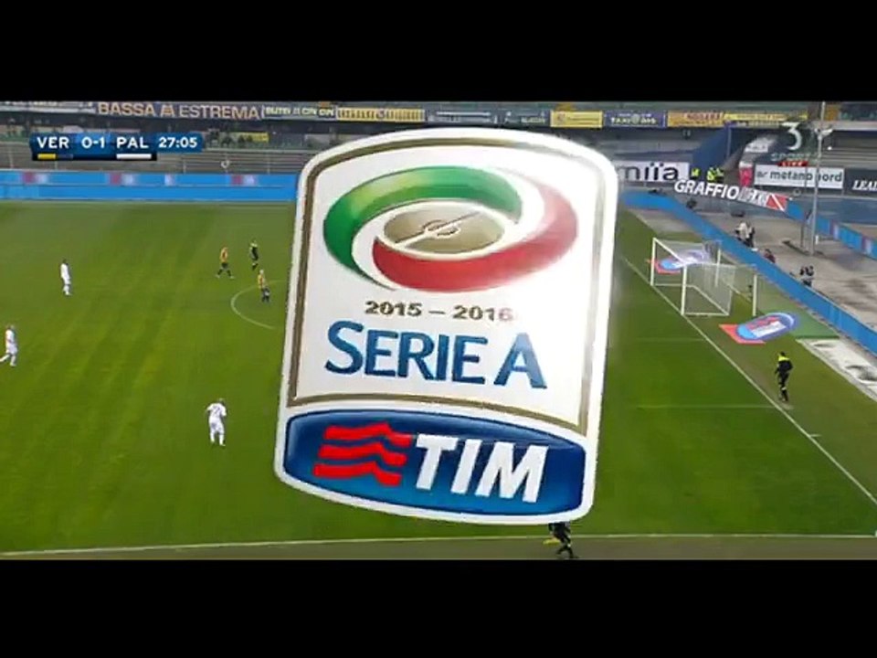 0-1 Franco Vázquez Goal Italy  Serie A - 10.01.2016, Hellas Verona 0-1 US Palermo