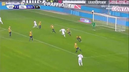 Franco Vázquez Goal Verona 0-1 Palermo - 10-01-2016