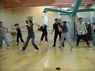 Dancing a Vintage Jazz routine "Tranky Doo"