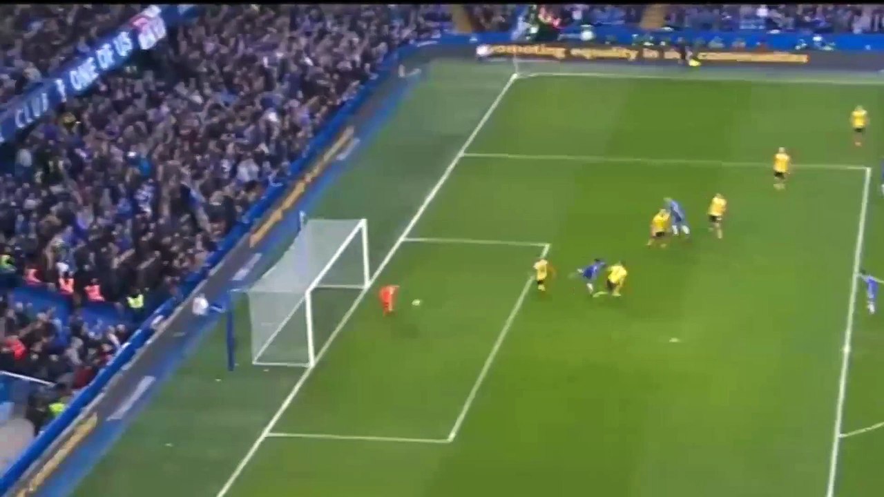 CHELSEA V- SCUNTHORPE UNITED 1-0 GOAL Diego Costa 10-01-16
