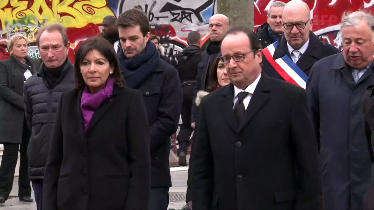 Paris tribute for victims of Charlie Hebdo, supermarket attacks