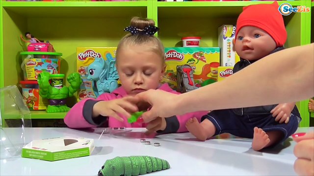 ✔ Беби Борн и Ярослава распаковывают новую инновационную игрушку - Doll Baby Born with Yaroslava ✔