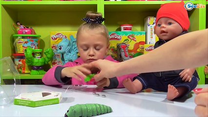 ✔ Беби Борн и Ярослава распаковывают новую инновационную игрушку  - Doll Baby Born with Yaroslava ✔