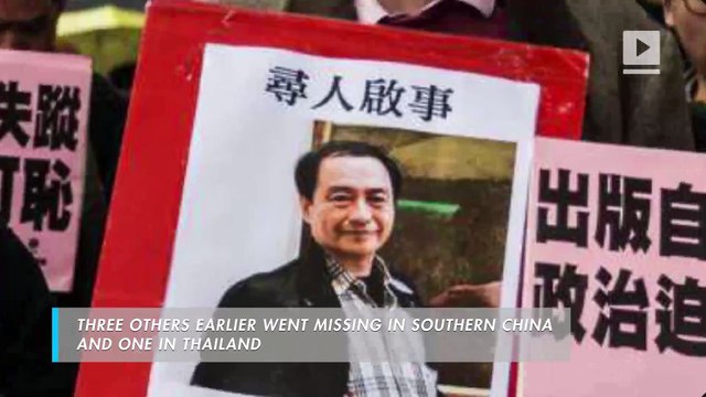 Hong Kong protesters call for release of missing booksellers