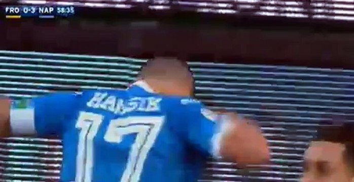 Marek Hamsik Goal 0:3 / Frosinone Calcio vs Napoli 10.01.2016 HD