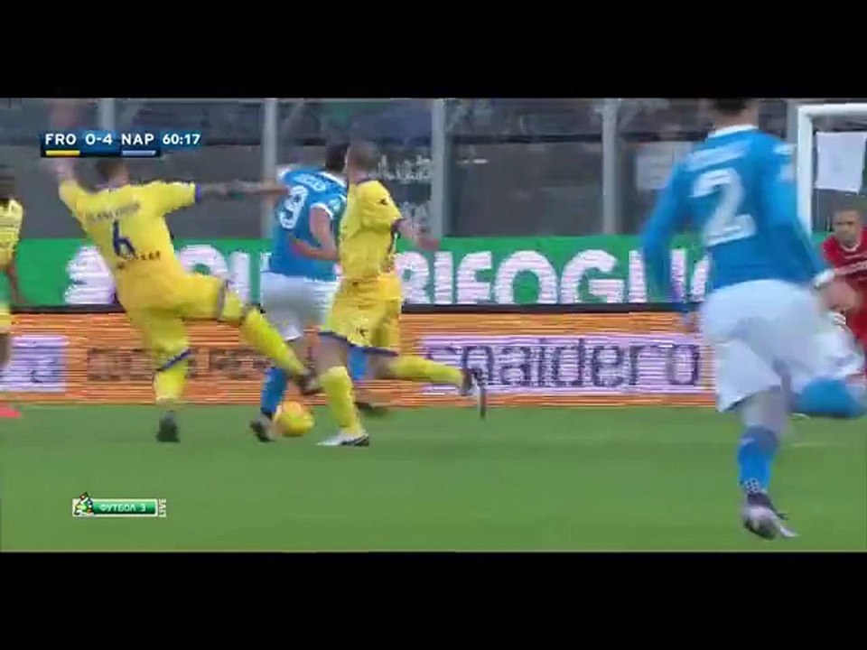 0-4 Gonzalo Higuaín Goal Italy  Serie A - 10.01.2016, Frosinone Calcio 0-4 SSC Napoli