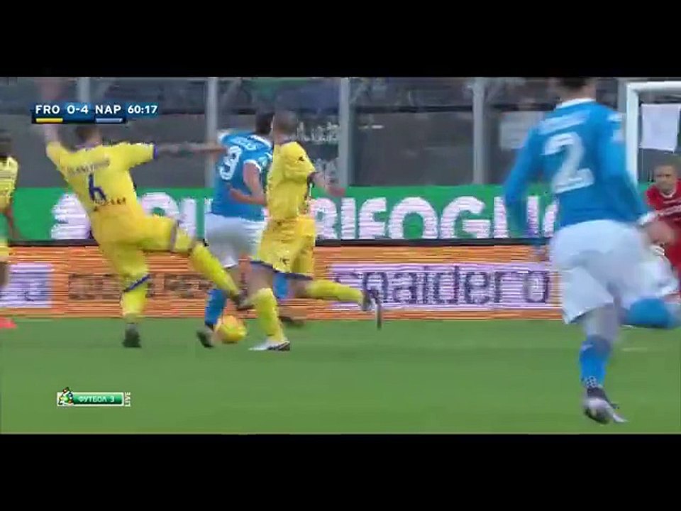 0-4 Gonzalo Higuaín Goal Italy  Serie A - 10.01.2016, Frosinone Calcio 0-4 SSC Napoli
