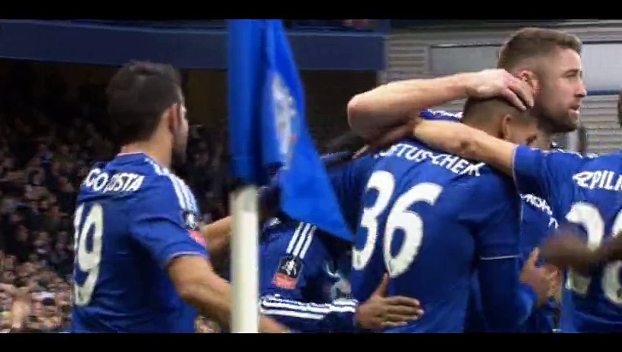 Ruben Loftus-Cheek Goal - Chelsea 2-0 Scunthorpe - 10-01-2016