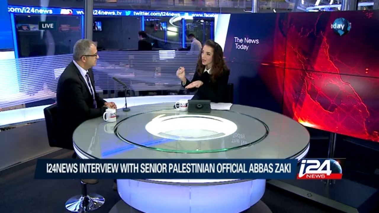 01/08: i24news interview with senior Palestinian official Abbas Zaki