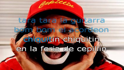 Cepillin - La Feria de Cepillin - karaoke letra