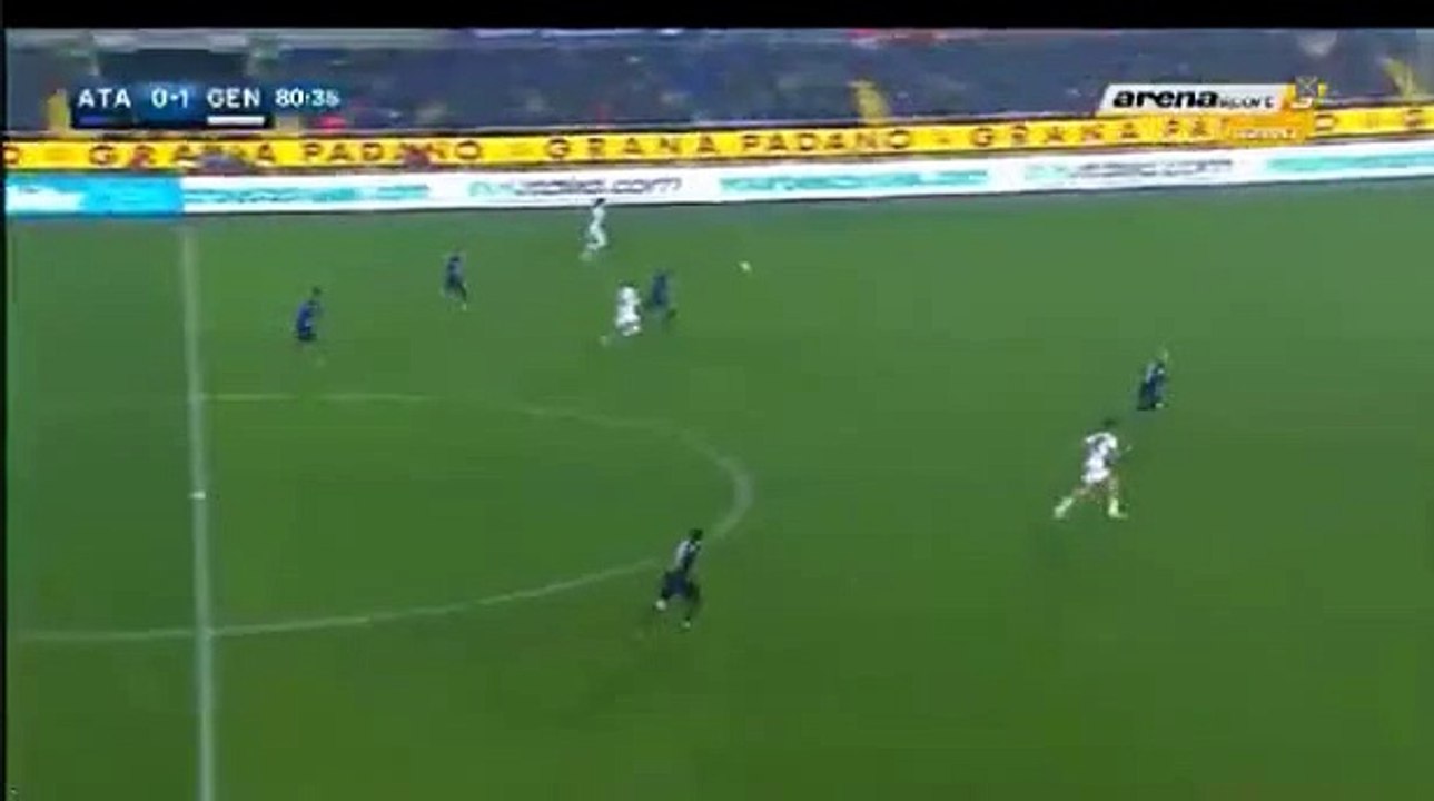 Leonardo Pavoletti Goal 0:2 / Atalanta vs Genoa 10.01.2016 HD