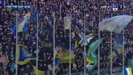 Gooal Paolo Sammarco - Frosinone 1-5 Napoli - 10-01-2016