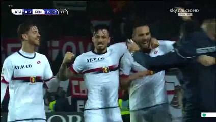 Leonardo Pavoletti Goal - Atalanta 0-2 Genoa - 10-01-2016