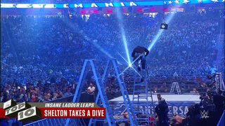 Insane Ladder Leaps- WWE Top 10