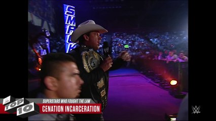 Superstars Who Fought the Law- WWE Top 10
