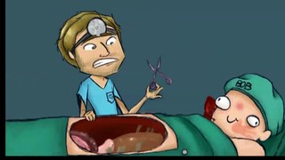 Animated pewdiepie Master Surgeon! (PewDiePie Animated) - video 17