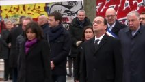 Hommage aux victimes d'attentats place de la République