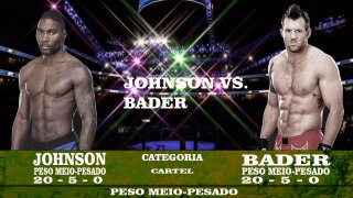 JOHNSON  VS BADER UFC FIGHT NIGHT 30/01/2016