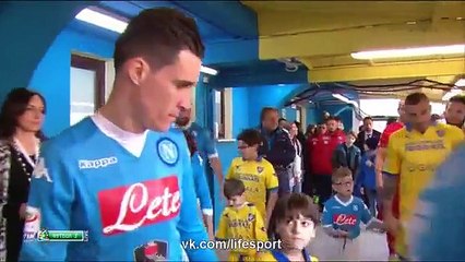 Frosinone 1 - 5 Napoli Highlights Serie A 10-01-2016
