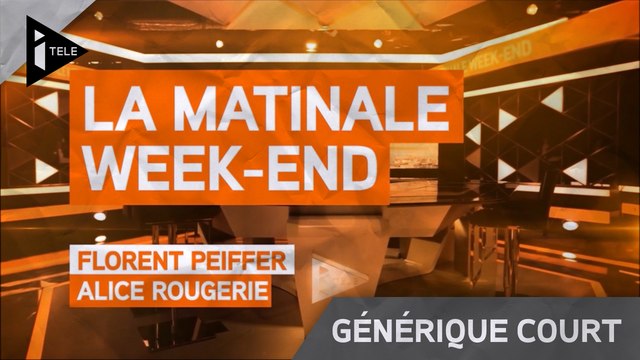 iTELE HD - Générique court La Matinale Week-End (2015)
